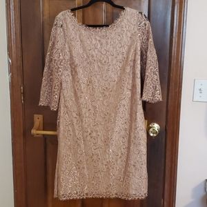 Rose Gold Shimmer Dress